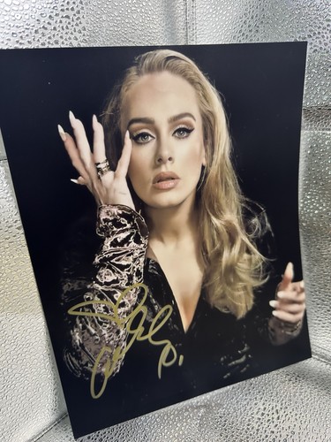 Adele signed autograph - adele,