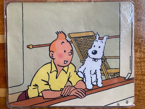 Tintin and snowy computer - and,