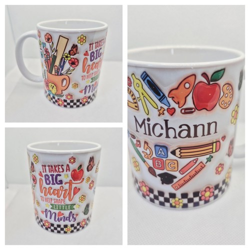 Personalised teacher mug big - -,