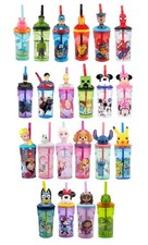 Latest Character  Design 3D Figurine Drinking Tumbler 360ML & Expandable Straw
