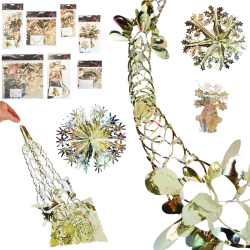 Foil christmas decorations - foil,