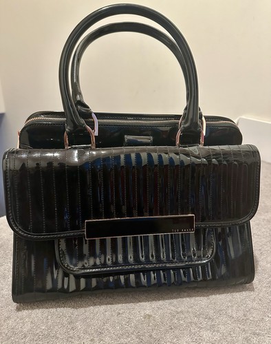 Ted baker black - ted, leather