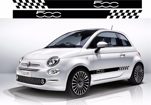 Fits fiat 500 side - fiat, racing