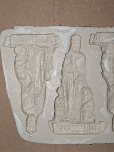 124 silicone mold - #124, relief