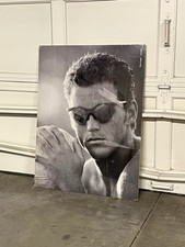 RARE VINTAGE OAKLEY SUB ZERO POSTER DISPLAY KENT STEFFES VOLLEYBALL metal frame