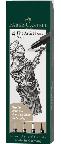 Faber castell pitt artist pens - faber-castell,