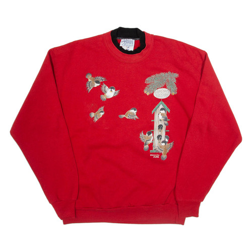 Jerzees birds mens sweatshirt - birds,