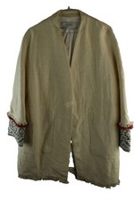 Zara basic beige coat size - beige,