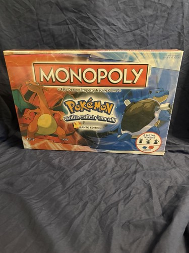 Hasbro pokemon monopoly kanto - pokemon,