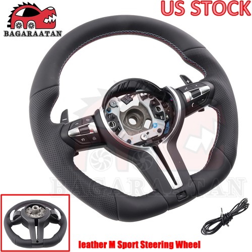 Leather sport steering wheel - steering,