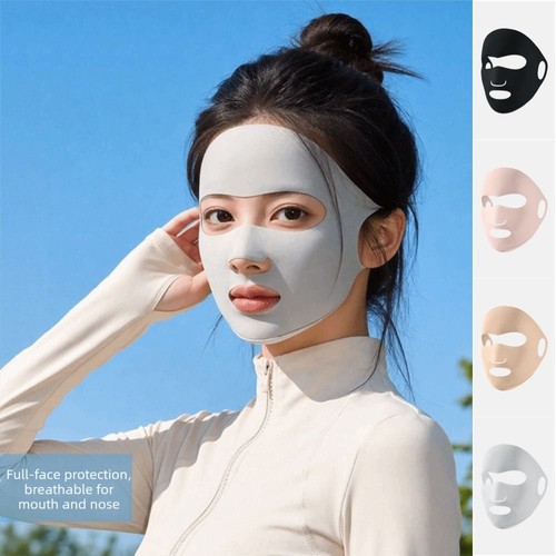 Thin ice silk masks - silk,