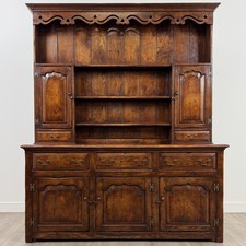 Antique 20th Century Fine Quality Traditional Oak Dresser ( REF AF-4221 )