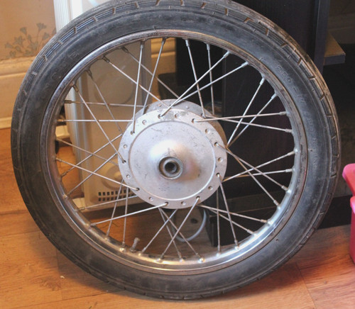Suzuki b100 b120 - front, wheel