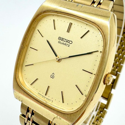 Seiko chario gold square - seiko,