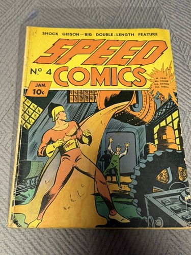 Speed comics harvey - comics, #4