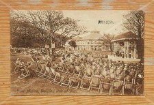 Rare vintage postcard of VILLA MARINA DOUGLAS ISLE OF MAN musical performance