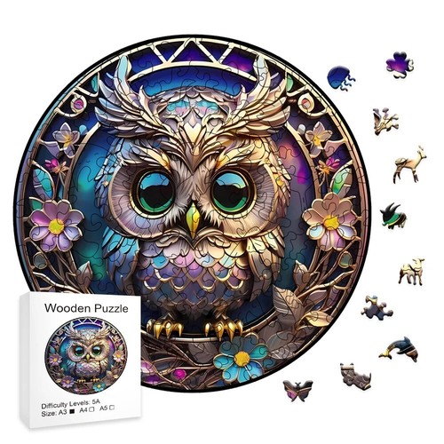 Wooden jigsaw puzzles large - wooden,