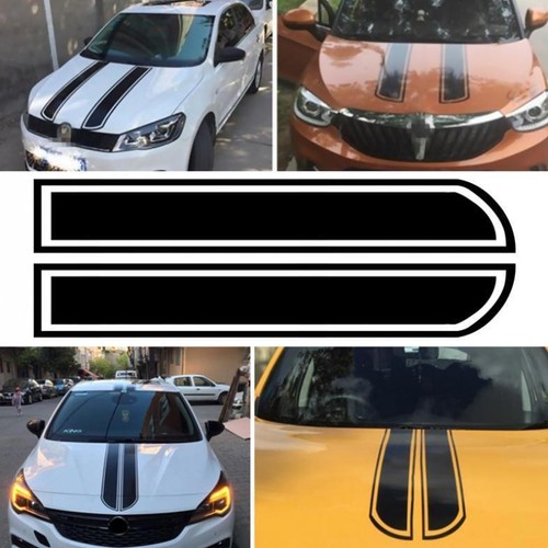 Racing hood stripes decal - racing,