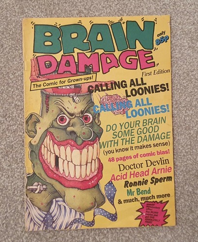 Brain damage the comic for - brain,
