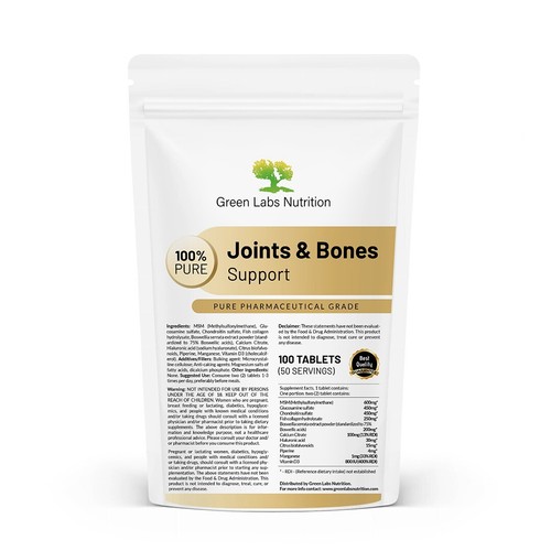 Joint bone support - joint, tablets