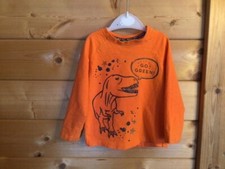 Worn in Fair Condition Boots Mini Club Boys Orange Dinosaur Top Age 2-3 Years