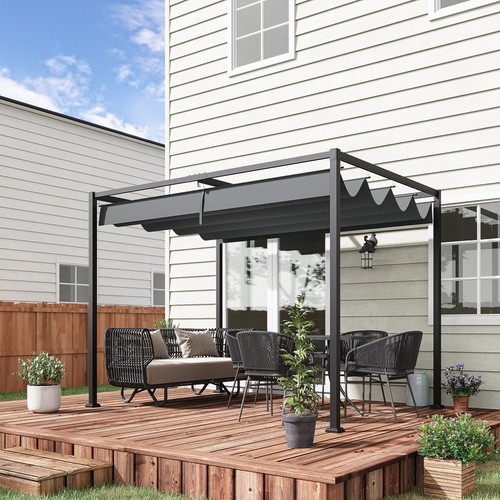 3x2m metal pergola gazebo - 3x2m,