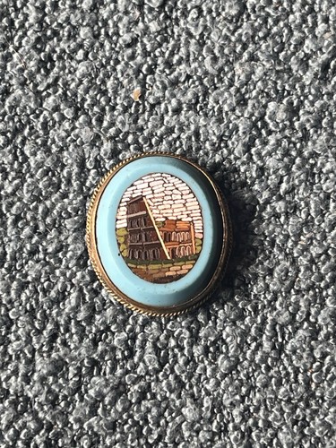 Antique italian micro mosaic - micro,