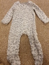 Lovely fluffy grey baby unisex
