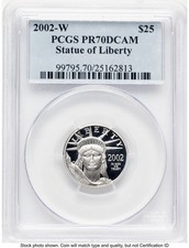 2002-W Proof Platinum Eagle
