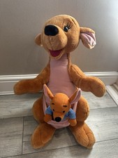 Disney Kanga & Roo Soft Toy Mattel Winnie The Pooh 20" Disney Arcotoys Large Toy