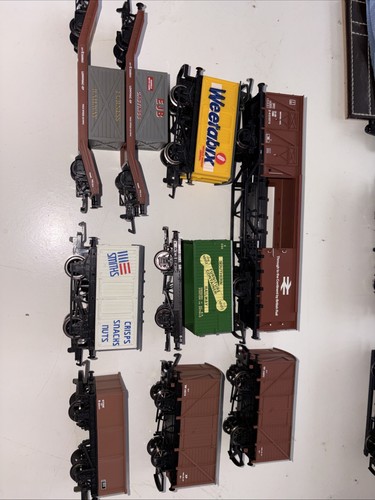 Assorted hornby freight trucks - assorted,