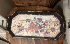 Wooden Serving Tray Distressed
