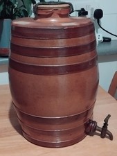 ceramic clay very old barrel