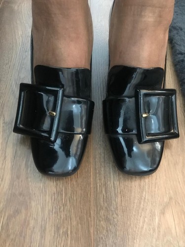 Miu patent leather black - patent,