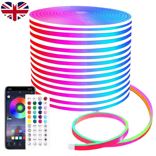 10m neon led strip rope - neon,