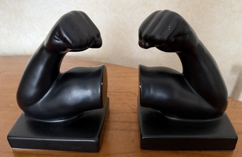 Modernist anatomical bookends - anatomical,