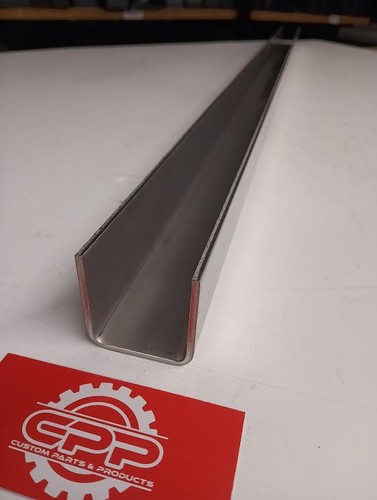 Stainless steel channel 40mm - steel, u