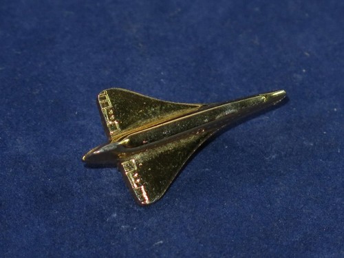 Concorde memorabilia gold tone - concorde,