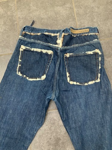 Maharishi fur edges jeans rare - fur,