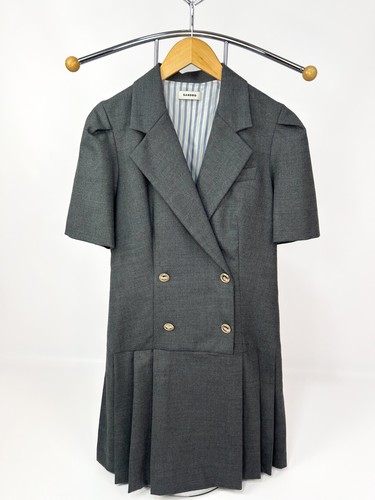 Sandro paris dress grey double - sandro,