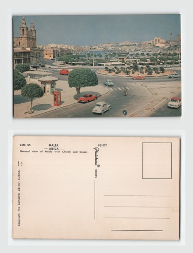Postcard msida harbour malta - postcard,