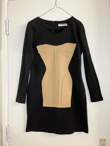 Fashionable design black midi - fashionable,