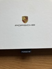PORSCHE Genuine Presentation Box, for Keys, Fob, Gents Stuff Gents Valet Box etc