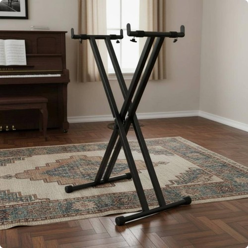 Cross frame keyboard - keyboard, stand