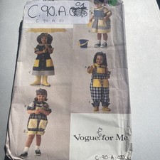 Vogue Kids Dungarees Sewing