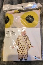 New Hooded Rain Poncho - Adult