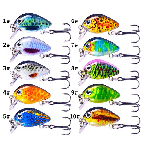 10pcs fishing lures lots - 10pcs, of