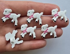 Craft Buttons LITTLE LAMB Baby