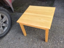 Low Rubberwood  Coffee Table