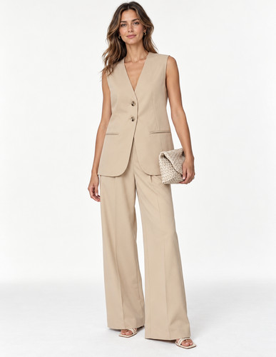 Womens beige tailored - m&s,